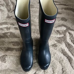 Hunter Women's Original Tall Rain Boots: Navy